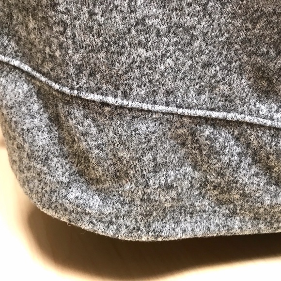 Cowl Neck Knit Heather Grey Sweater Shirt. Size Medium St. Johns Bay. NW… - Picture 5 of 10